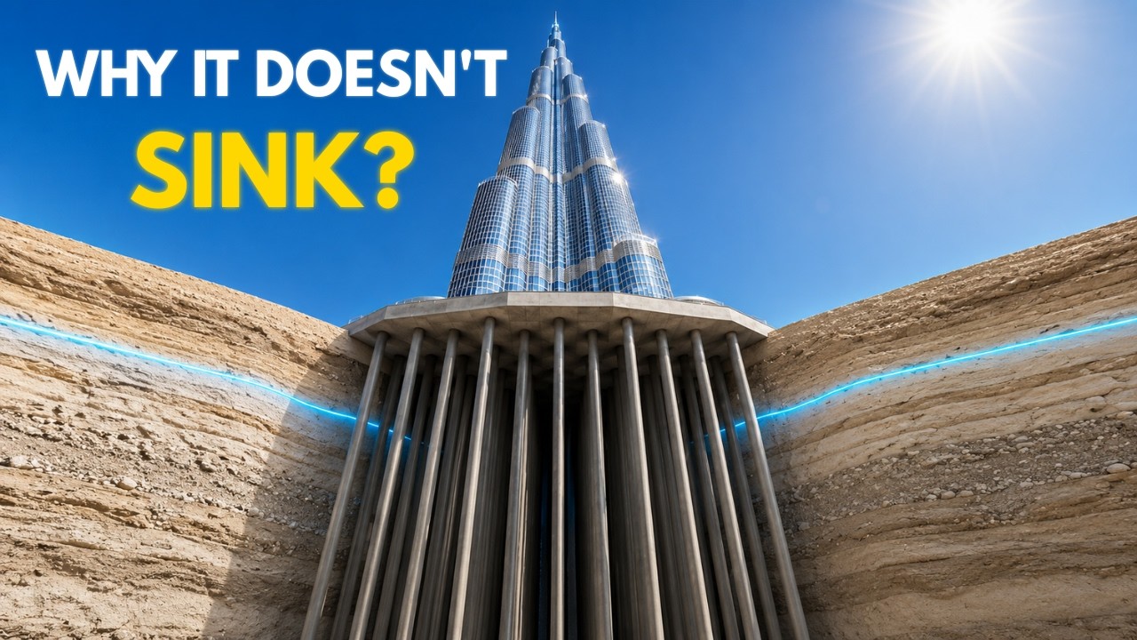 How the World’s Tallest Building Stands on Sand