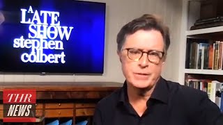 Stephen Colbert Reflects on Emotional Interview With Anderson Cooper | THR News