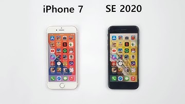 iPhone SE 2020 vs iPhone 7 - 2024 SPEED TEST!