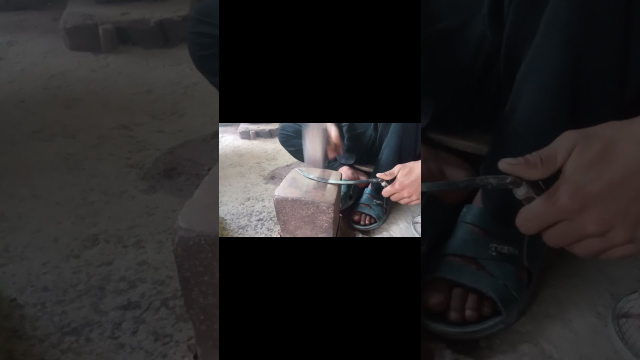 How to fix sickle short 1 | so that mows well and quickly  | iron strong chraft 