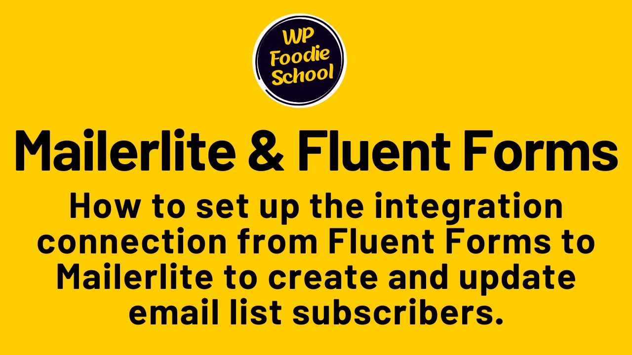 Part 1. How to set up the integration connection with Mailerlite and ...