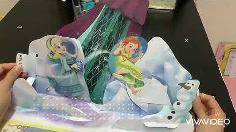 Frozen a pop-up adventure children book