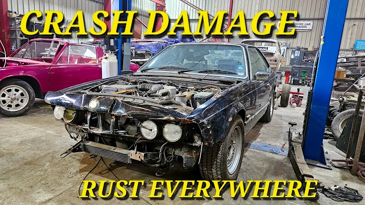Restoring A Crash Damaged Wrecked Classic BMW E24 635 CSI thumbnail