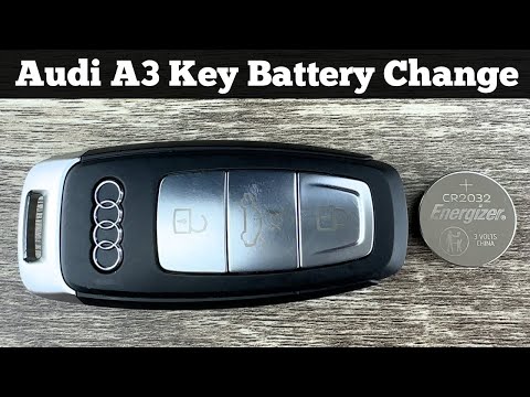 2019 – 2024 AUDI A3 Remote Key Fob Battery Replacement – How To DIY Change Replace Batteries