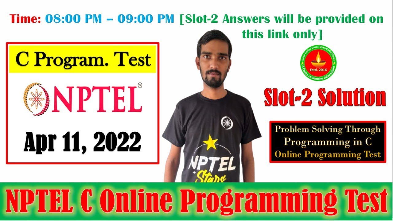 nptel-online-programming-test-slot-2-solution-problem-solving-through-programming-in-c-apr-11