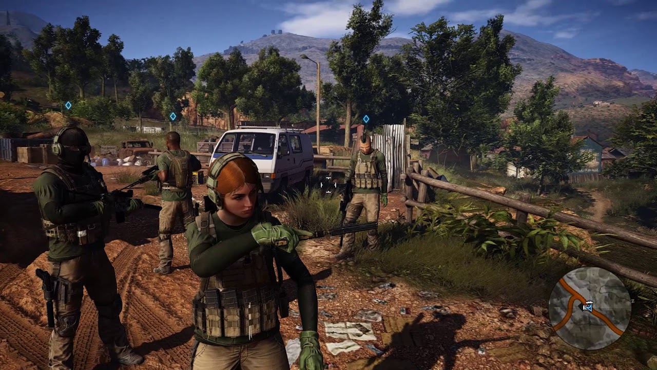 Tom Clancy's Ghost Recon  Wildlands Meryl Silverburgh & RAT PATROL TEAM 01