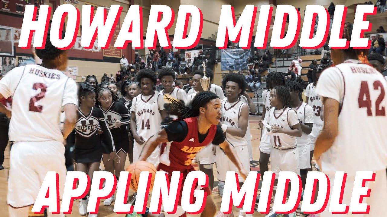 🚨MIDDLE SCHOOL CHAMPIONSHIP🚨  HOWARD MIDDLE VS APPLING MIDDLE #BallSoHardFam