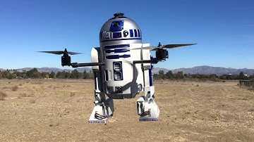 Worlds First R2D2 Drone Flying