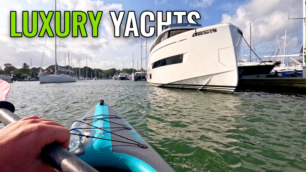 Sandbanks Style Optimal First Outing + Luxury Yachts | River Hamble