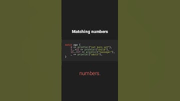 Match - Rust Programming #shorts
