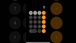 iPhone Calculator with HTML CSS JavaScript 📱🔥 | Mini Project #Shorts #yt