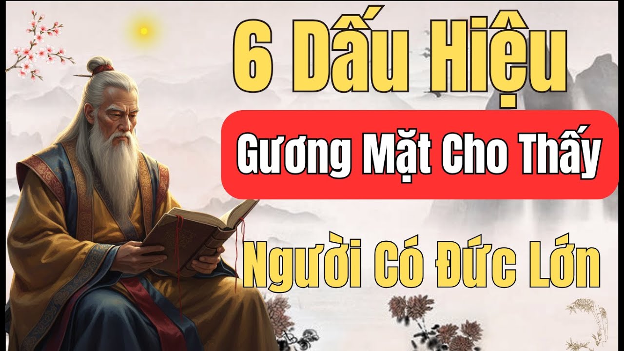 Cổ Nhân Tiết Lộ - 6 Dấu Hiệu Gương Mặt Cho Thấy Phúc Đức Đang Tích Lũy. | Triết Lý Sống