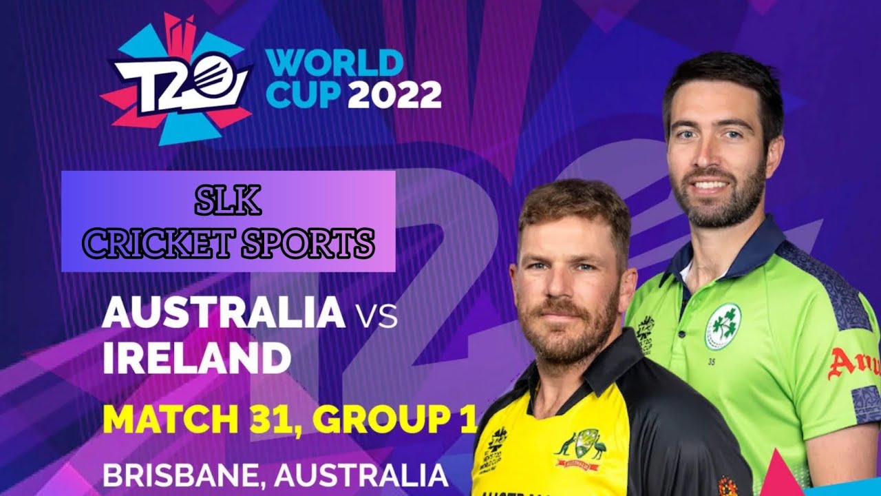 ICC T20 WOULD CUP 2022 | SUPER 12 | GROUP 1 | AUSTRALIA 179/5 VS ...