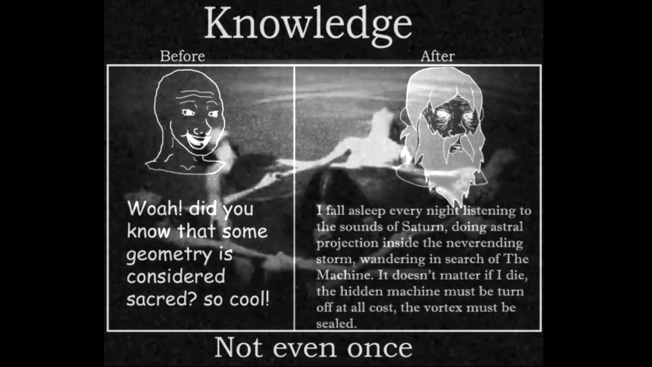 Knowledge (not even once)