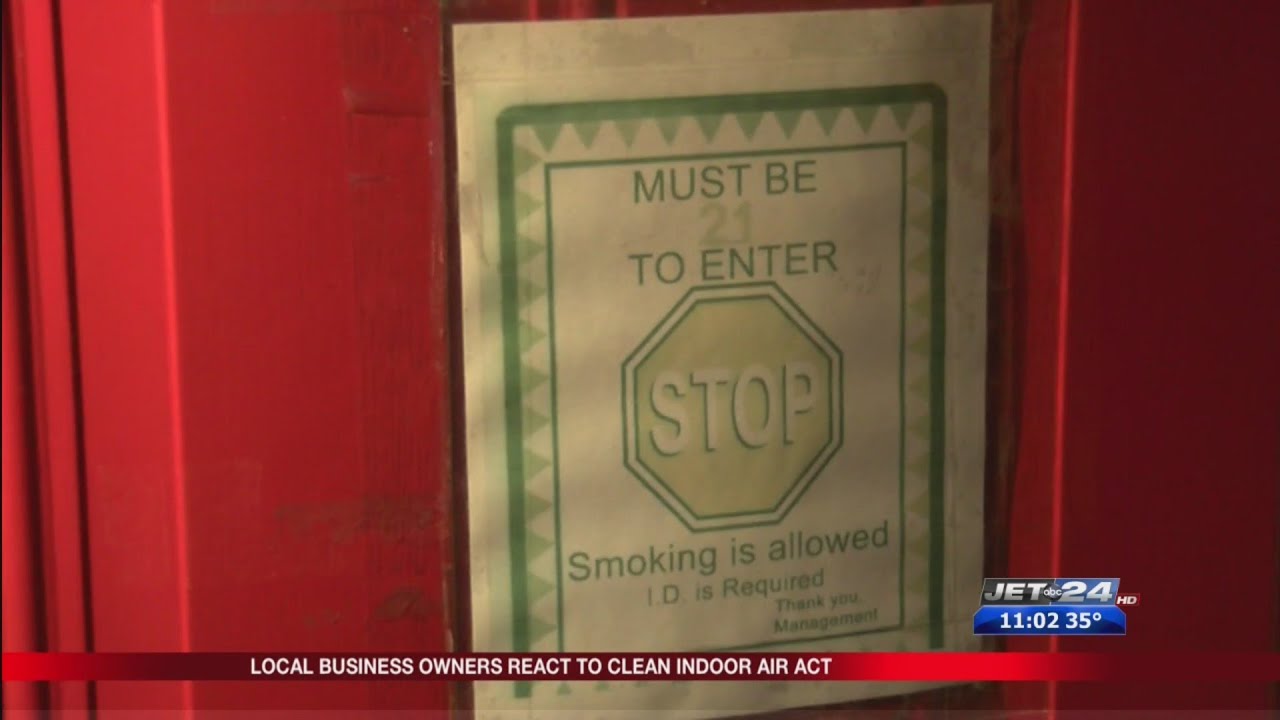 Proposed Clean Indoor Air Act could eliminate smoking indoors at private businesses