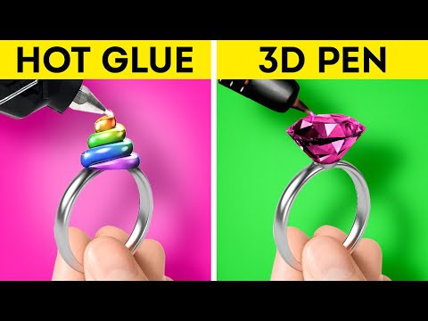 Thumbnail for HOT GLUE vs 3D PEN! What's Better? Best Hacks For All Occasions