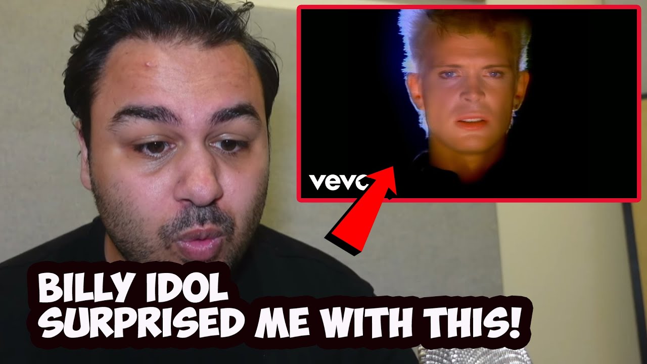 BILLY IDOL SURPRISED ME! Billy Idol - Eyes Without A Face REACTION