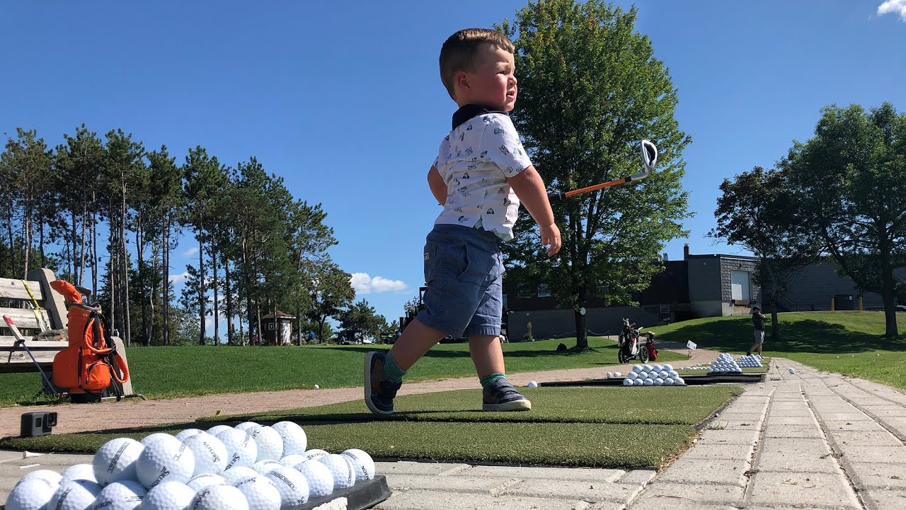 World's Youngest Golfer with the Best Swing