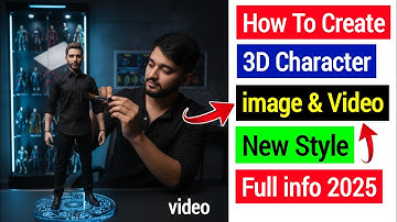 🔥How to create 3D image and video in new style || 3D image & video banane ka Sahi tarika 2025 