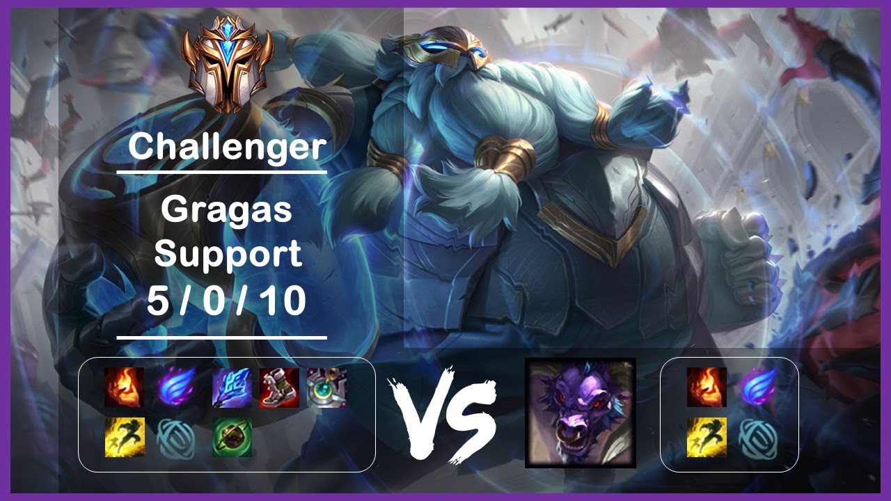 KR Challenger Replays Support Gragas vs Alistar Ep.2879