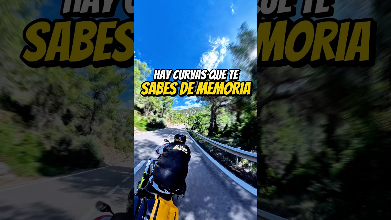 Hay curvas que te sabes de memoria 