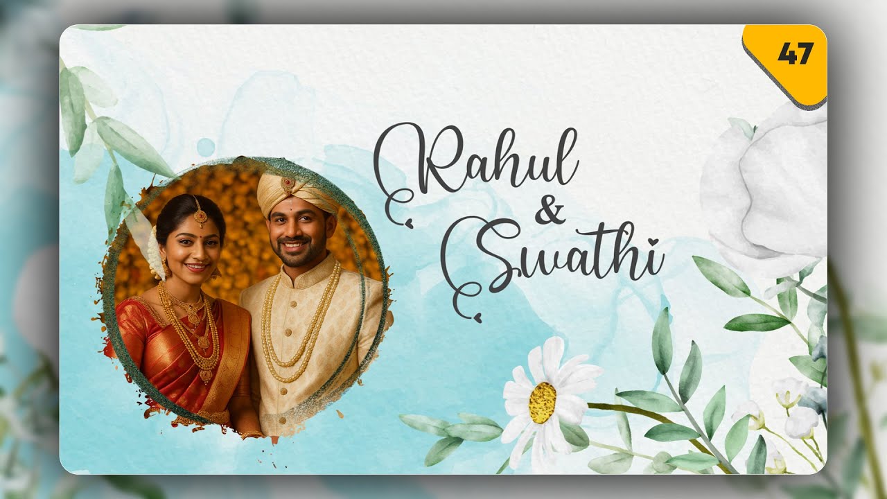Wedding Invitation WhatsApp Video | Customize Your Invitation | 47_WI_PROJECT