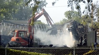Fire damages Sink's Flower Shop