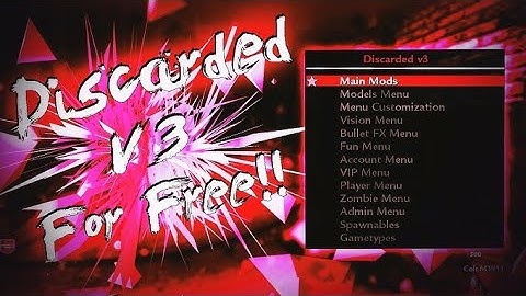 Discarded v3 Call of Duty World at War Zombies still best mod menu in 2022! [No Jailbreak+Patch]