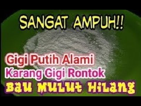 Cara Membersihkan Karang Gigi