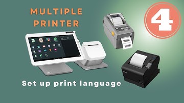 Set up print Language(Zebra, Brother, Epson)