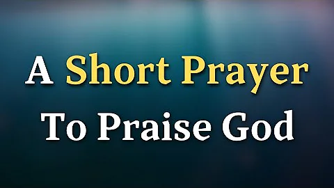 A Heartfelt Prayer To Praise God For His Goodness and Mercy: Start Your Morning With Gratitude
