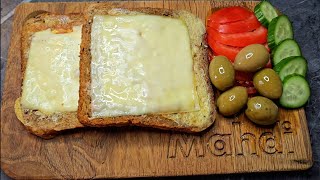 صبحانه ایده‌آل با تخم مرغ و نان تست - دستور پخت سریع و آسان