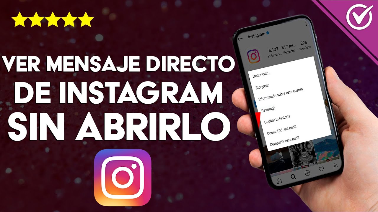 ¿Cómo Ver un Mensaje Directo de Instagram Sin Abrirlo? - Modo Incógnito