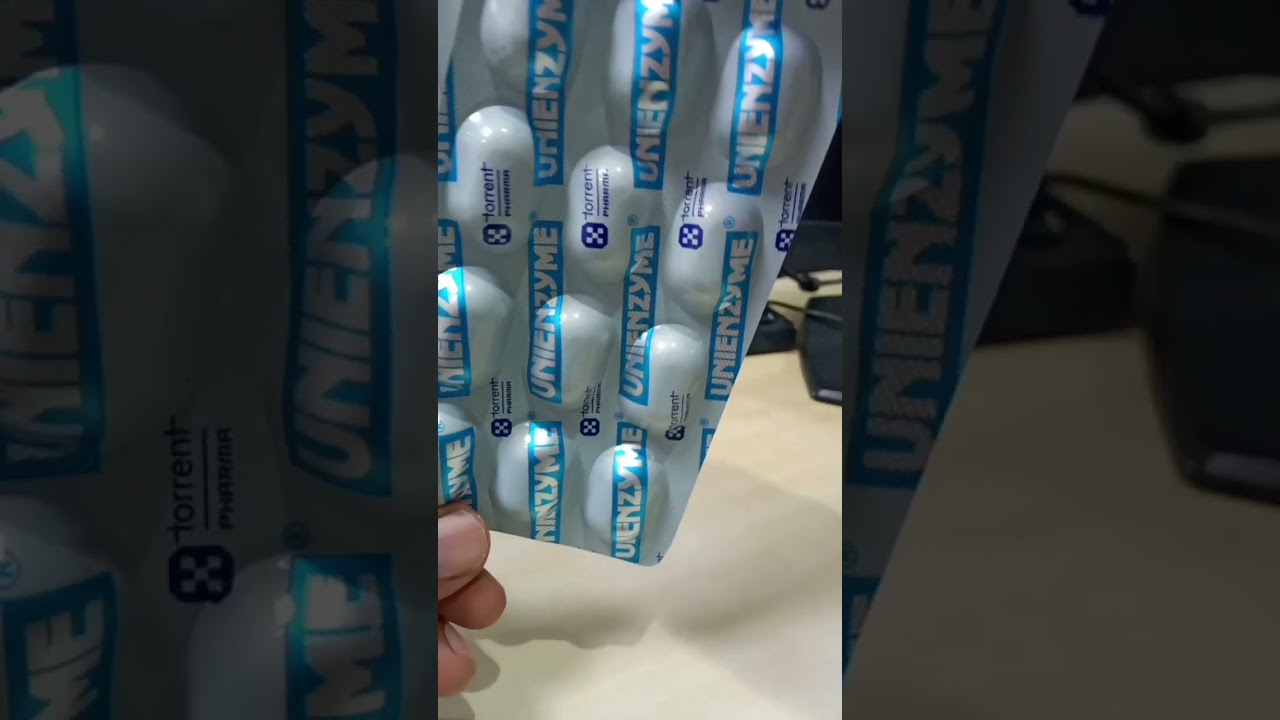 Unienzyme Tab Use , Dose, effects, side effects in one minutes 