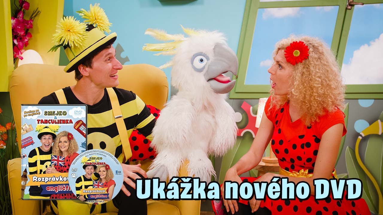 Smejko a Tanculienka - DVD Rozprávková angličtina ukážka