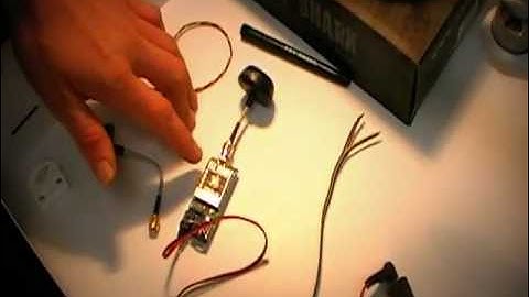 STAGE 1 - DJI Phantom + GoPro HD + FAT SHARK ATTITUDE SD FPV Set up