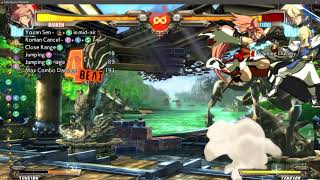 GG Xrd Rev2 Baiken Basic TK Yozansen Dust Loop