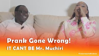 The Prank Didn't Work. Mr. Muchiri is such a Sweet Calm Man|| Suzie Yule Diadem