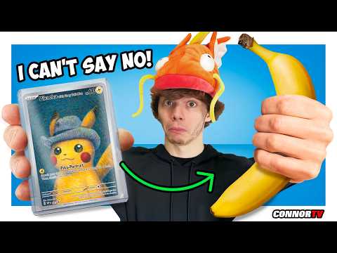 Trade Me Anything. I Can't Say NO! Pokemon Card Challenge