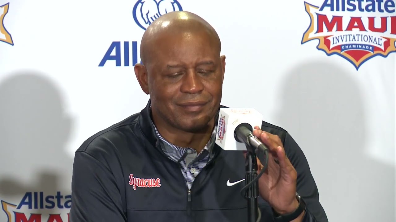 Postgame Press Conference vs. Chaminade