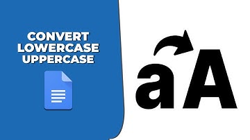 How to convert lowercase to uppercase in google docs