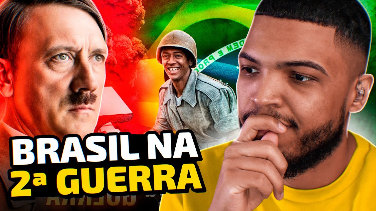 COMO FOI A PARTICIPAÇÃO DO BRASIL NA SEGUNDA GUERRA MUNDIAL? ENTENDA! | REACT DO JOTA