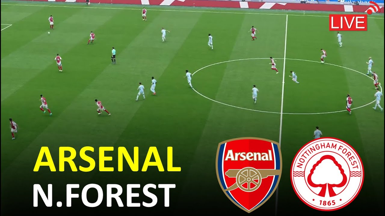 🔴Arsenal vs Nottingham Forest Live I English Premier League 2026 Full Match I PES 21 Simulation