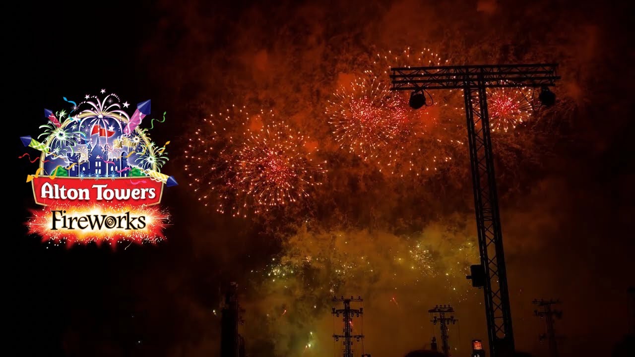 Фейерверк Alton Towers 2025 🎆 Alton Intelligence 🤖 Полное видео 🎇