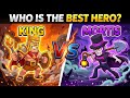 King vs Mortis: Squad Busters Comparison - Who is the Best Hero?
