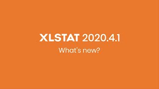 XLSTAT version 2020.4.1