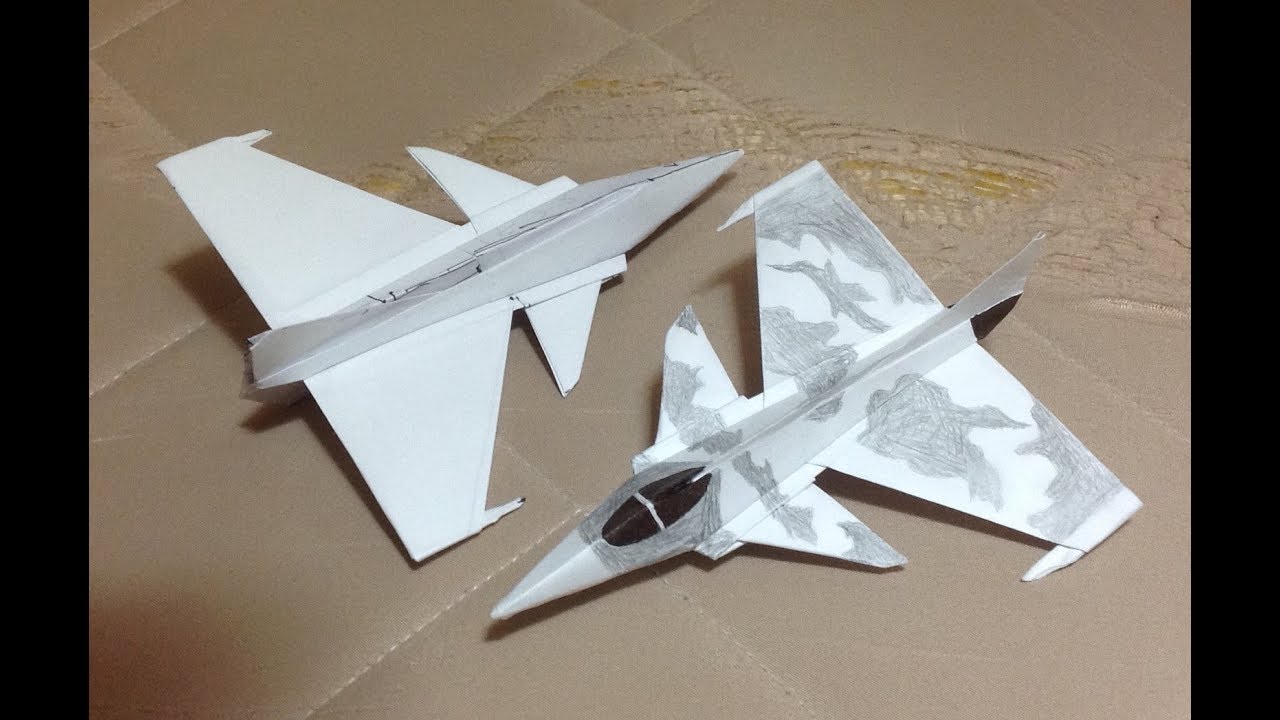 Jas 39 グリペン 折り紙戦闘機 紙飛行機 折り方 作り方 良く飛ぶ サーブ39 完全版 How To Make An Jas39 Origami Paper Plane Sumi5522 折り紙モンスター