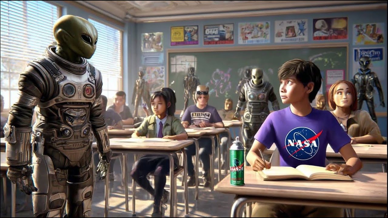Alien Troops Stormed the Classroom — One Human Outsmarted Them All ...