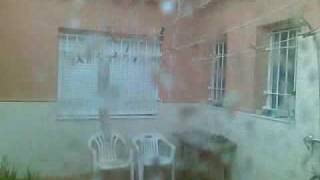 granizada en san pedro del pinatar, murcia