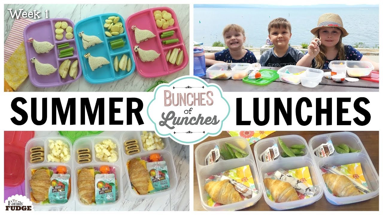 Fun Summer Lunch Ideas Bunches Of Lunches & WHERE We Ate☀️ YouTube